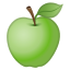 🍏 green apple display on Github