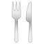 🍴 fork and knife display on Github