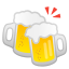 🍻 clinking beer mugs display on Github