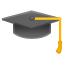 🎓 graduation cap display on Github