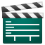 🎬 clapper board display on Github