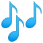 🎶 musical notes display on Github