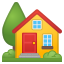 🏡 house with garden display on Github