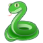 🐍 snake display on Github