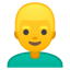 👱 person: blond hair display on Github