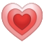 💗 growing heart display on Github