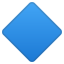 🔷 large blue diamond display on Github