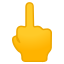 🖕 middle finger display on Github