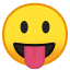 😛 face with tongue display on Github