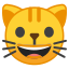 😺 grinning cat display on Github