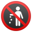 🚯 no littering display on Github