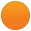 🟠 orange circle display on Github