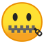 🤐 zipper-mouth face display on Github