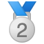 🥈 2nd place medal display on Github