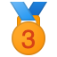 🥉 3rd place medal display on Github