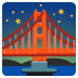 🌉 bridge at night display on Google