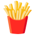 🍟 french fries display on Google