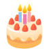 🎂 birthday cake display on Google