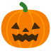 🎃 jack-o-lantern display on Google