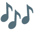 🎶 musical notes display on Google