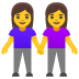 👭 women holding hands display on Google