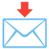 📩 envelope with arrow display on Google