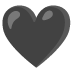 🖤 black heart display on Google