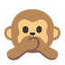 🙊 speak-no-evil monkey display on Google