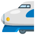 🚅 bullet train display on Google