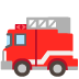 🚒 fire engine display on Google