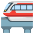 🚝 monorail display on Google