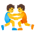 🤼 people wrestling display on Google