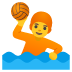 🤽 person playing water polo display on Google