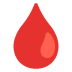 🩸 drop of blood display on Google