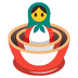 🪆 nesting dolls display on Google