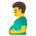 🫃 pregnant man display on Google