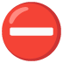 ⛔ no entry display on Google