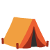 ⛺ tent display on Google