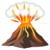 🌋 volcano display on JoyPixels