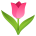 🌷 tulip display on JoyPixels