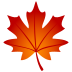 🍁 maple leaf display on JoyPixels