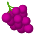 🍇 grapes display on JoyPixels