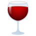 🍷 wine glass display on JoyPixels