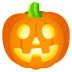 🎃 jack-o-lantern display on JoyPixels