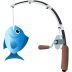 🎣 fishing pole display on JoyPixels