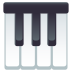 🎹 musical keyboard display on JoyPixels