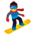 🏂 snowboarder display on JoyPixels