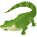 🐊 crocodile display on JoyPixels