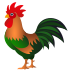 🐓 rooster display on JoyPixels