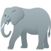 🐘 elephant display on JoyPixels